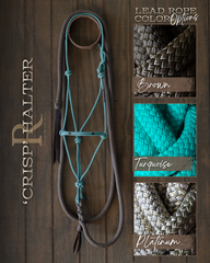 Timeless Halter & Lead Rope Set - Crisp